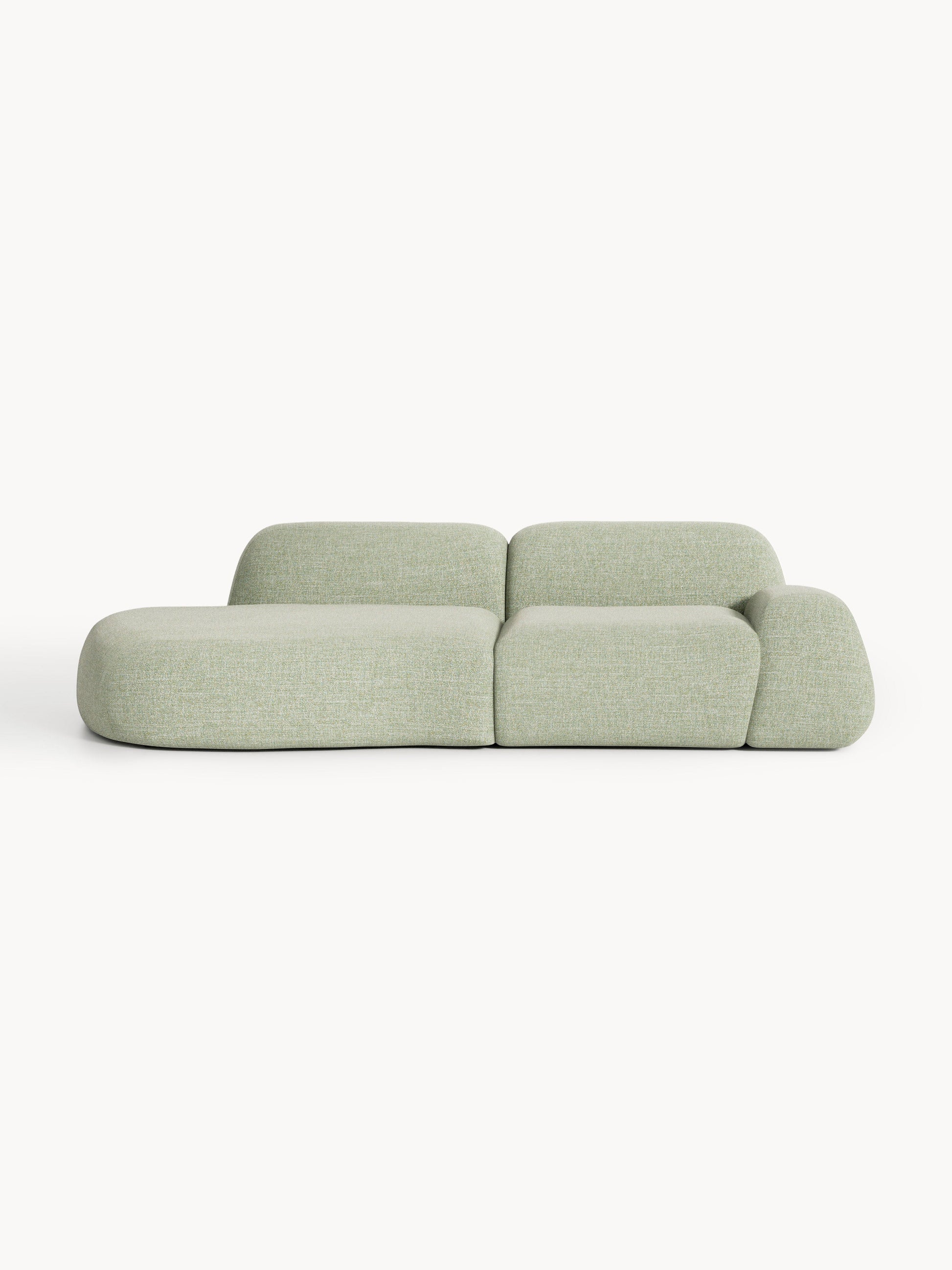 Wolvara Modular Chaise in Bouclé (3-Seater)