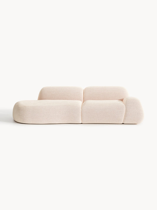 Wolvara Modular Chaise in Bouclé (3-Seater)