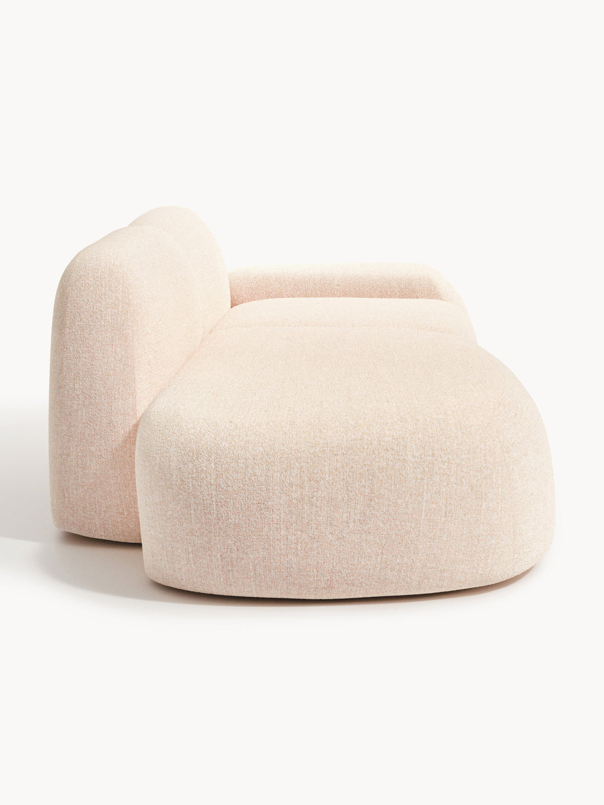 Wolvara Modular Chaise in Bouclé (3-Seater)