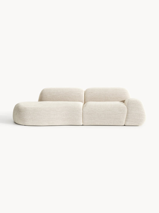 Wolvara Modular Chaise in Bouclé (3-Seater)