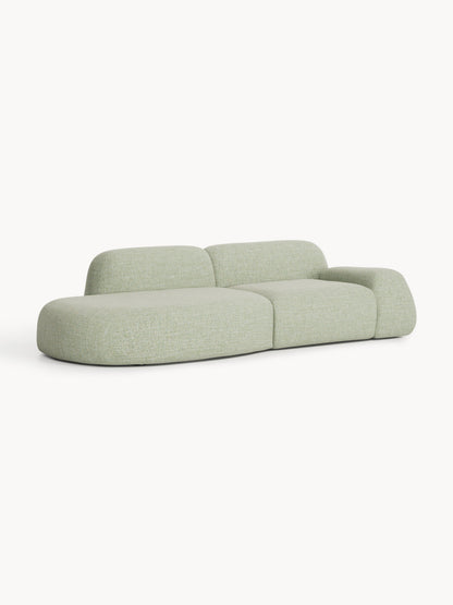 Wolvara Modular Chaise in Bouclé (3-Seater)