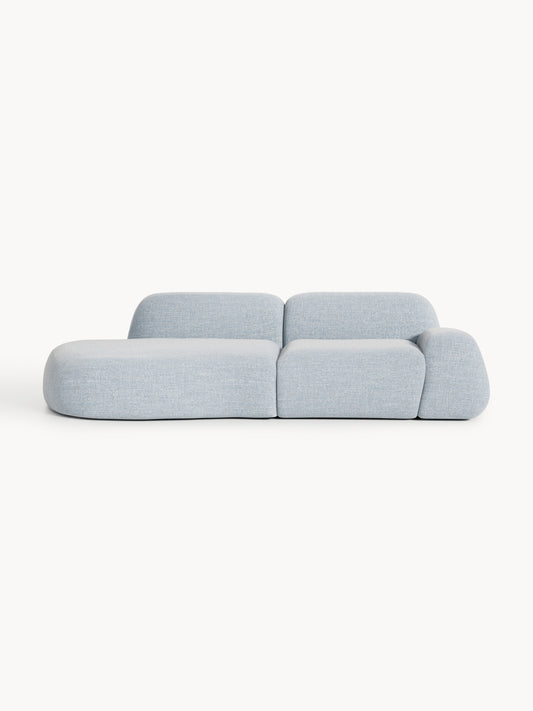 Wolvara Modular Chaise in Bouclé (3-Seater)