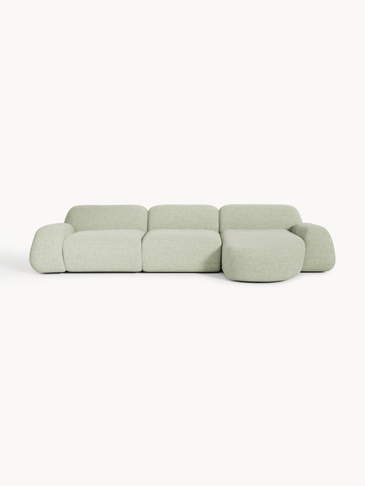 Wolvara Modular Corner Sofa in Bouclé (4-Seater)