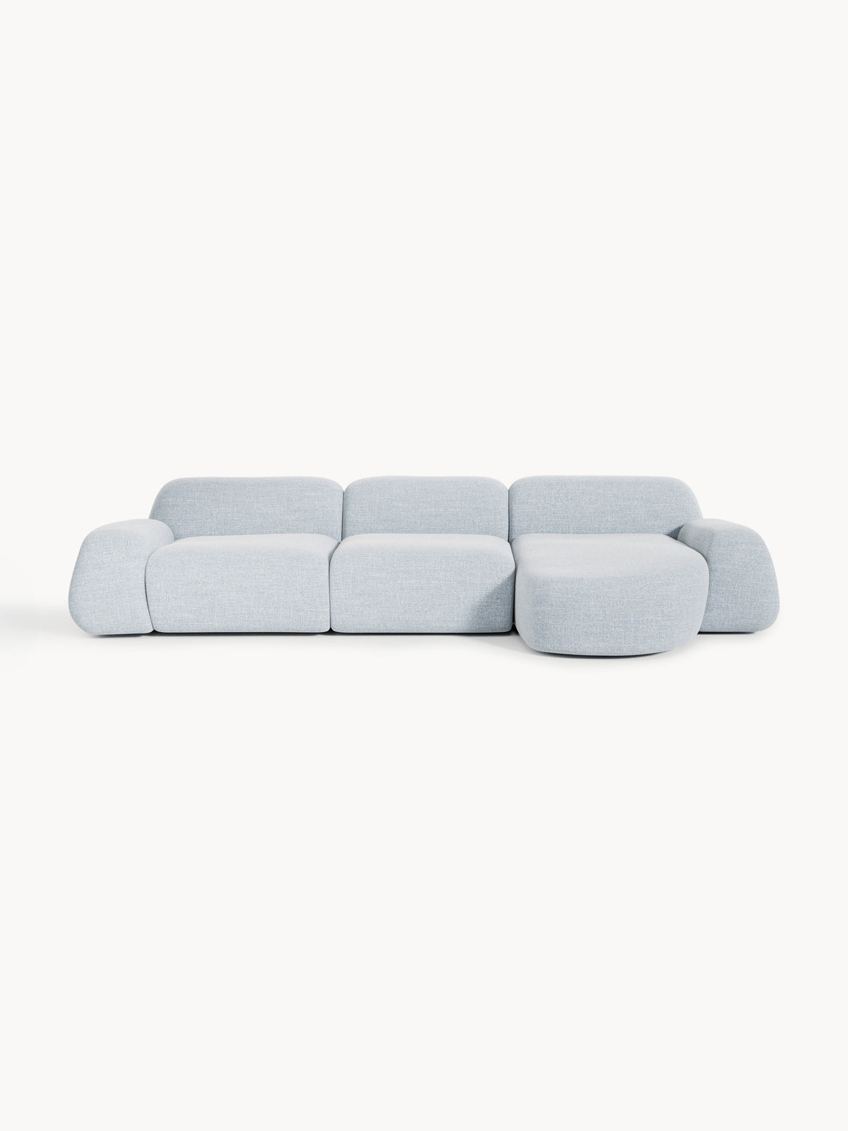 Wolvara Modular Corner Sofa in Bouclé (4-Seater)