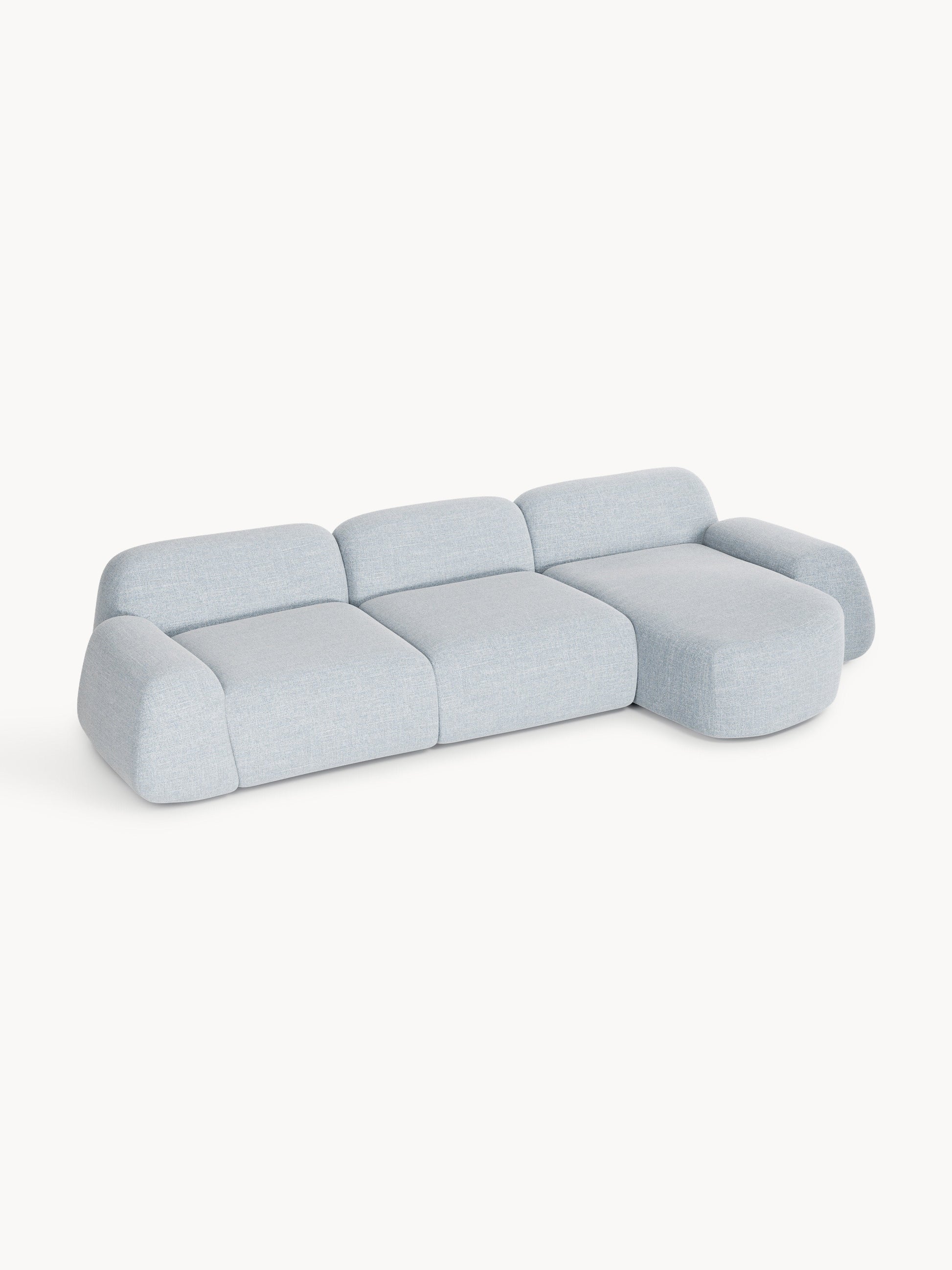 Wolvara Modular Corner Sofa in Bouclé (4-Seater)