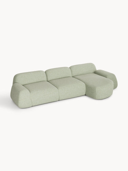 Wolvara Modular Corner Sofa in Bouclé (4-Seater)