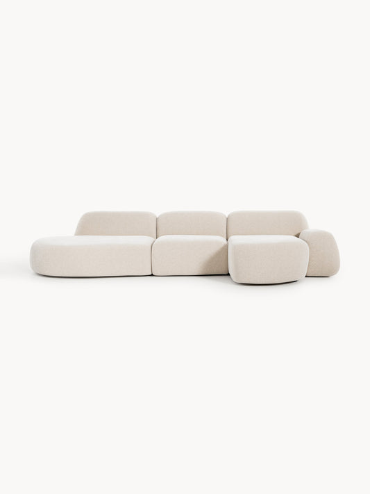 Wolvara Modular Corner Sofa with Chaise Longue (4-Seater)