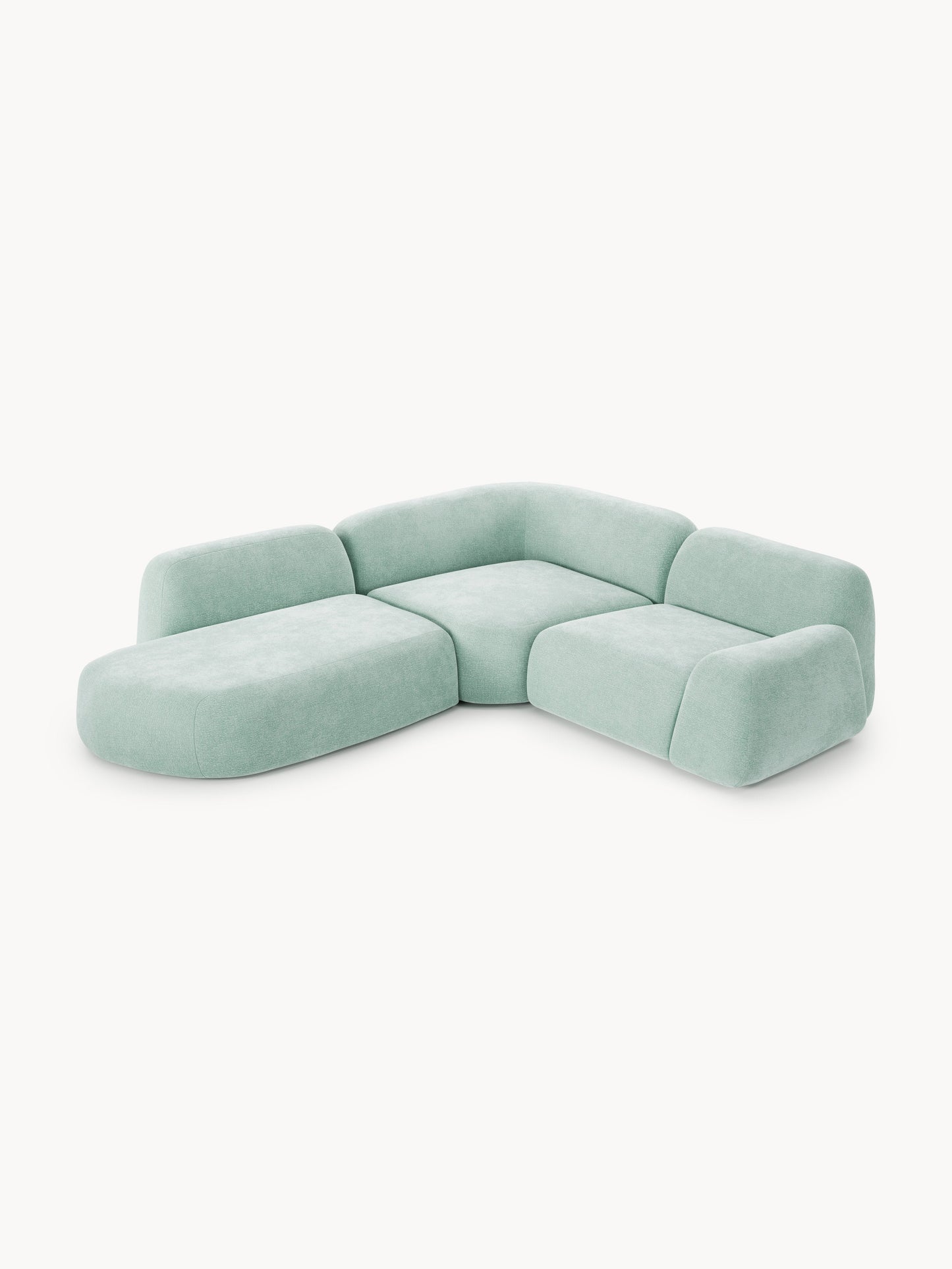 Wolvara Modular Corner Sofa with Chaise Longue (4-Seater)