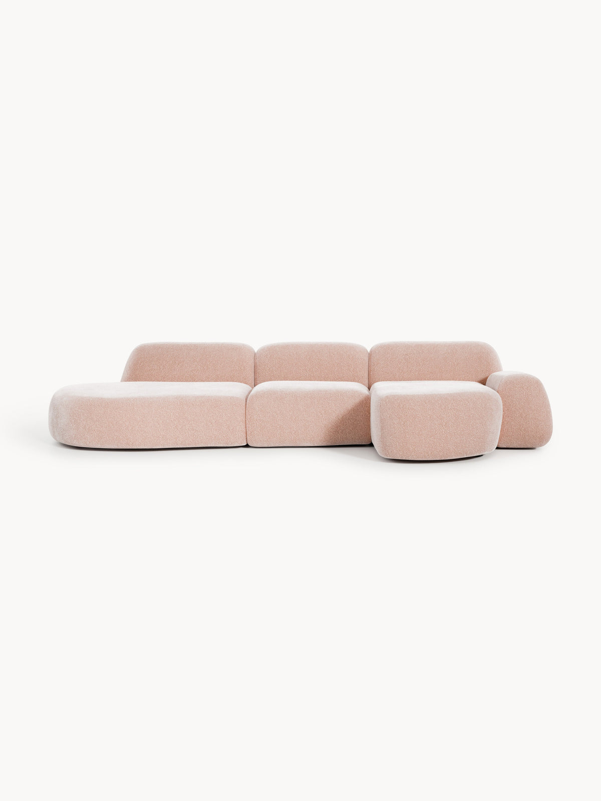 Wolvara Modular Corner Sofa with Chaise Longue (4-Seater)