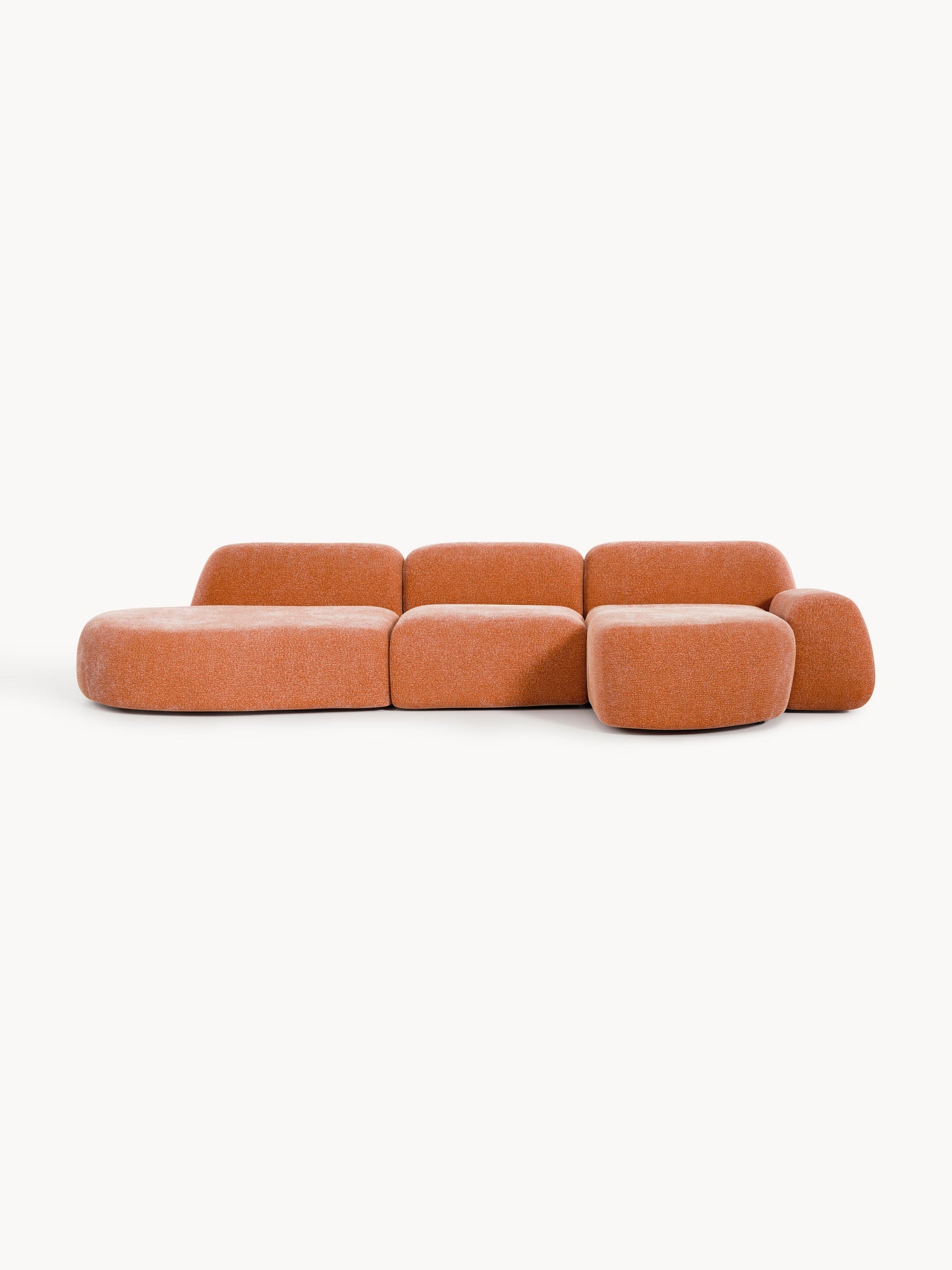 Wolvara Modular Corner Sofa with Chaise Longue (4-Seater)