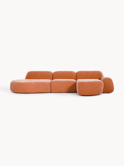 Wolvara Modular Corner Sofa with Chaise Longue (4-Seater)