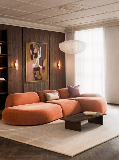 Wolvara Modular Corner Sofa with Chaise Longue (4-Seater)