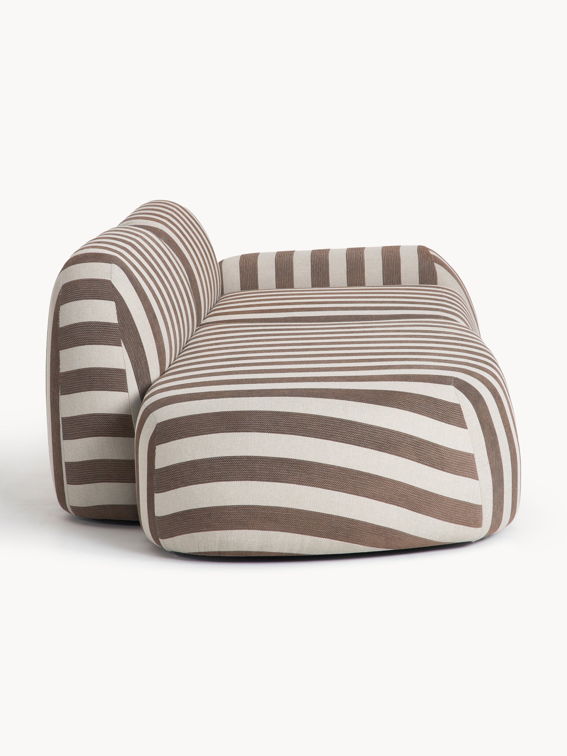 Wolvara Striped Modular Sofa (3-Seater)