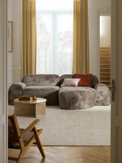 Wolvara Teddy Bouclé Modular Corner Sofa (3-Seater)