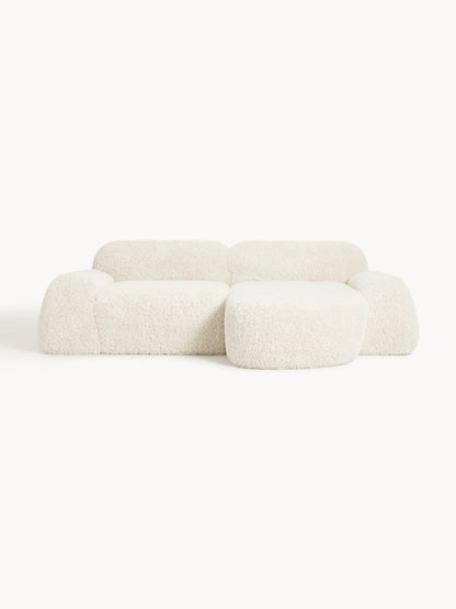 Wolvara Teddy Modular Corner Sofa (3-Seater)