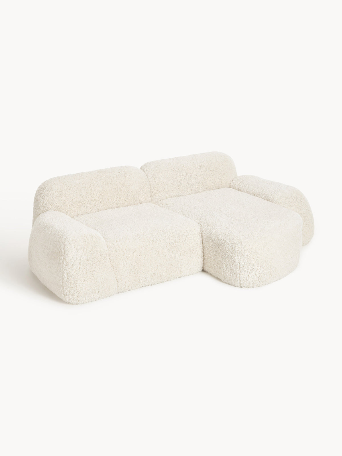Wolvara Teddy Modular Corner Sofa (3-Seater)