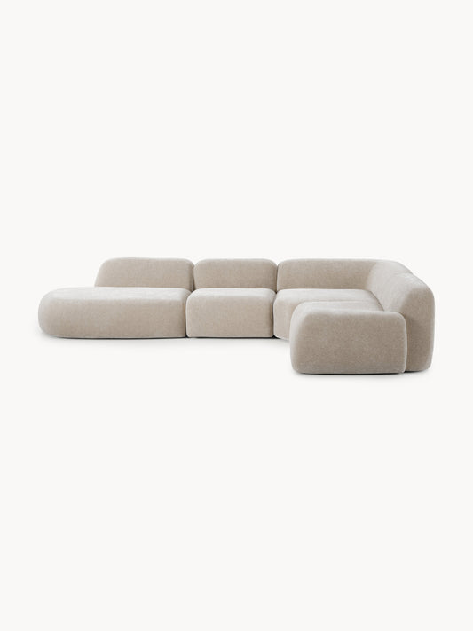 Wolvara XL Modular Corner Sofa with Chaise Longue
