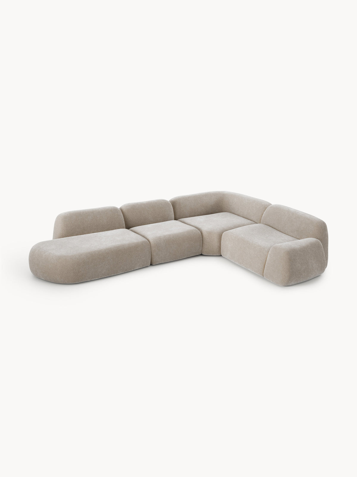 Wolvara XL Modular Corner Sofa with Chaise Longue