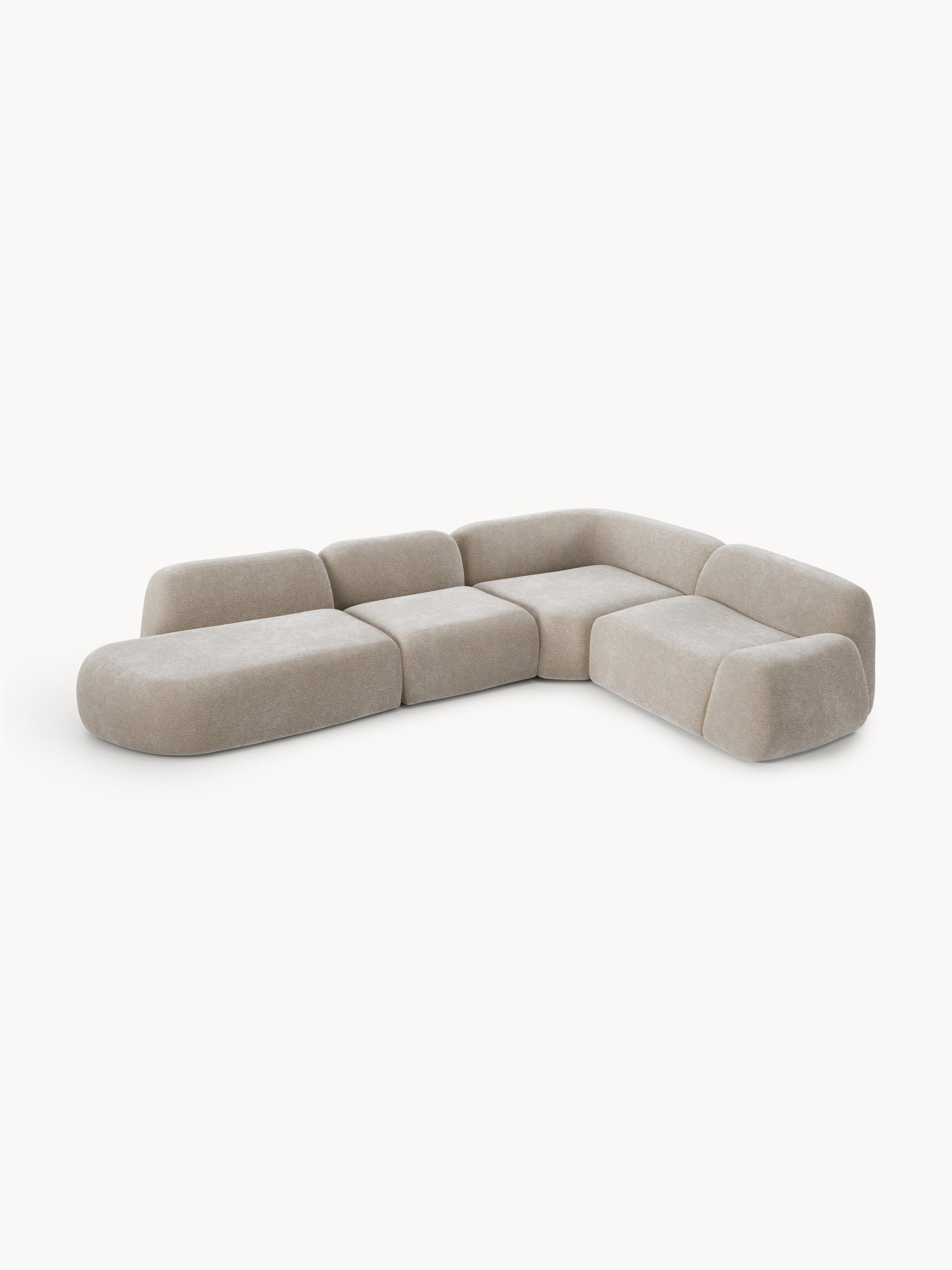 Wolvara XL Modular Corner Sofa with Chaise Longue
